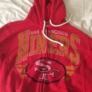 Mitchell & Ness 49ers Zip-Up Jacket